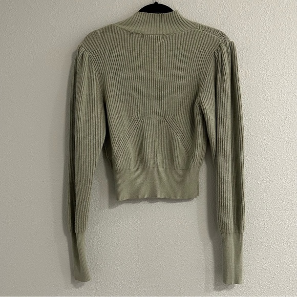 Green knit sweater - Picture 4 of 4